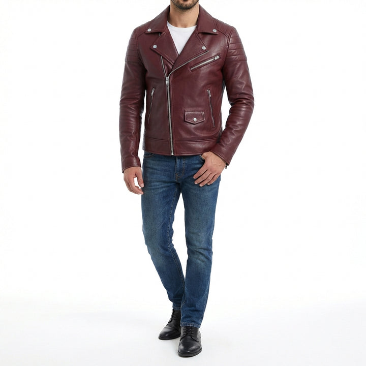 Hugo | Chaqueta Biker Cremallera Hombre