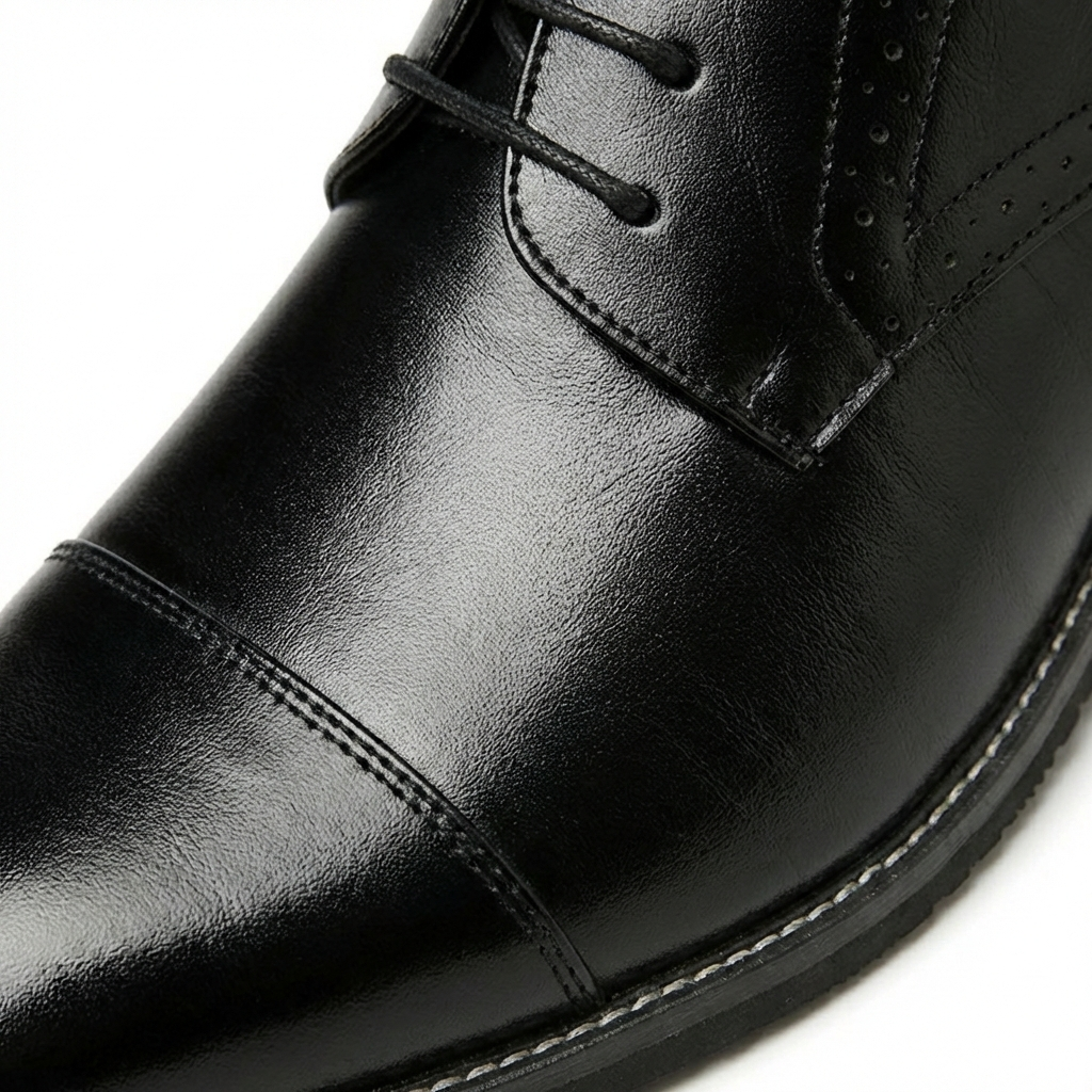 Hugo | Hombre Zapatos Derby Con Puntera Lisa Y Costuras Contrastantes | Formal