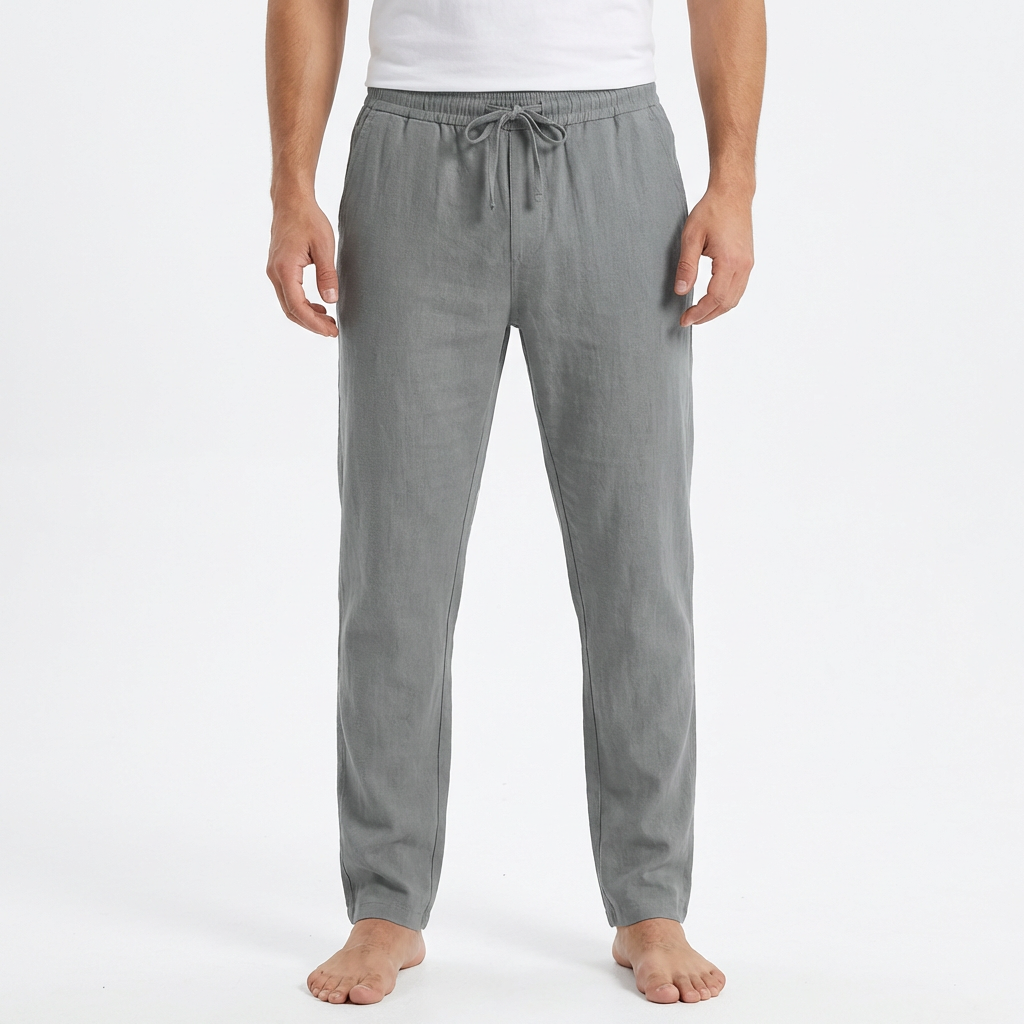 Hugo | Pantalón Hombre Con Cintura Con Cordón Y Bajo Ajustado | Casual