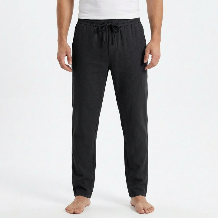 Hugo | Pantalón Hombre Con Cintura Con Cordón Y Bajo Ajustado | Casual