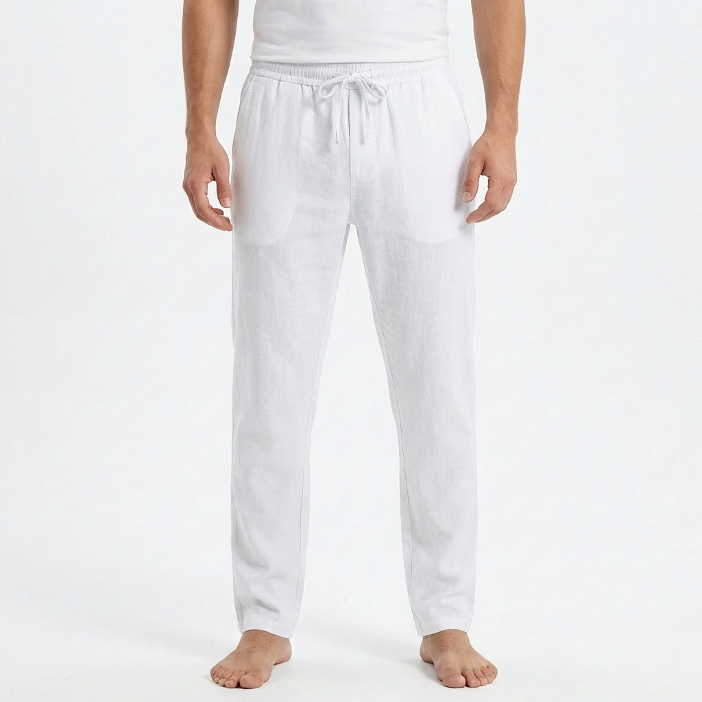 Hugo | Pantalón Hombre Con Cintura Con Cordón Y Bajo Ajustado | Casual