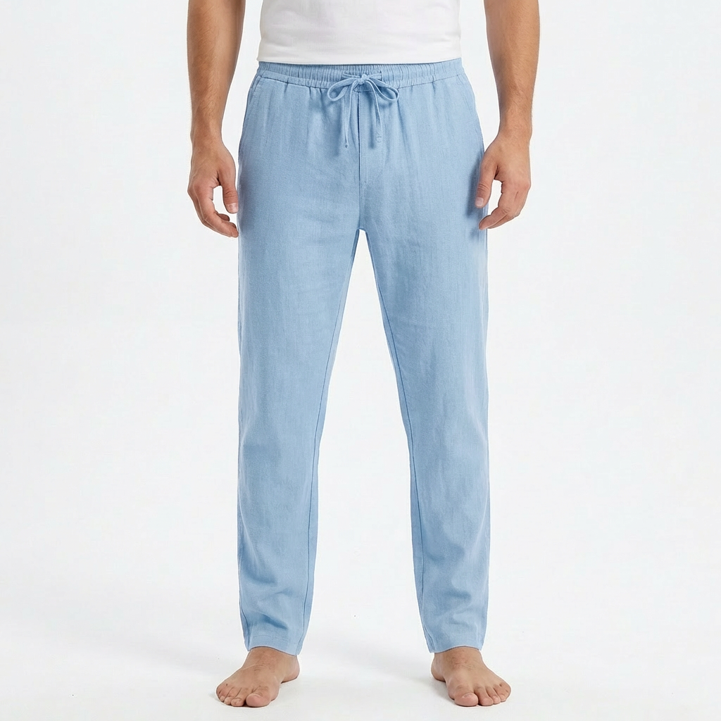 Hugo | Pantalón Hombre Con Cintura Con Cordón Y Bajo Ajustado | Casual