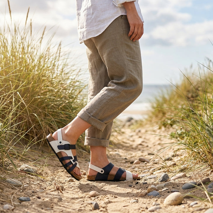 Hugo | Sandali Uomo con Cinghie Intrecciate e Chiusura a Fibbia | Informale