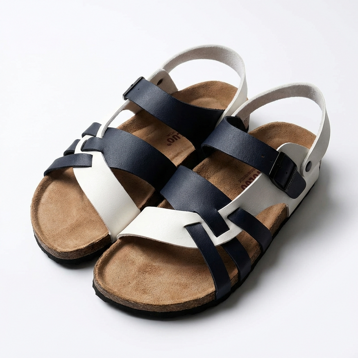 Hugo | Sandali Uomo con Cinghie Intrecciate e Chiusura a Fibbia | Informale