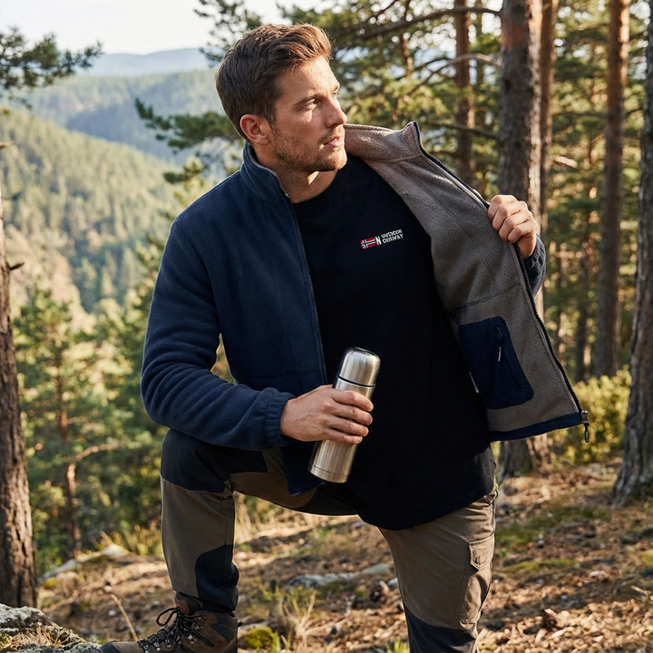 Jake | Giacca Outdoor da Uomo con Cerniera Intera