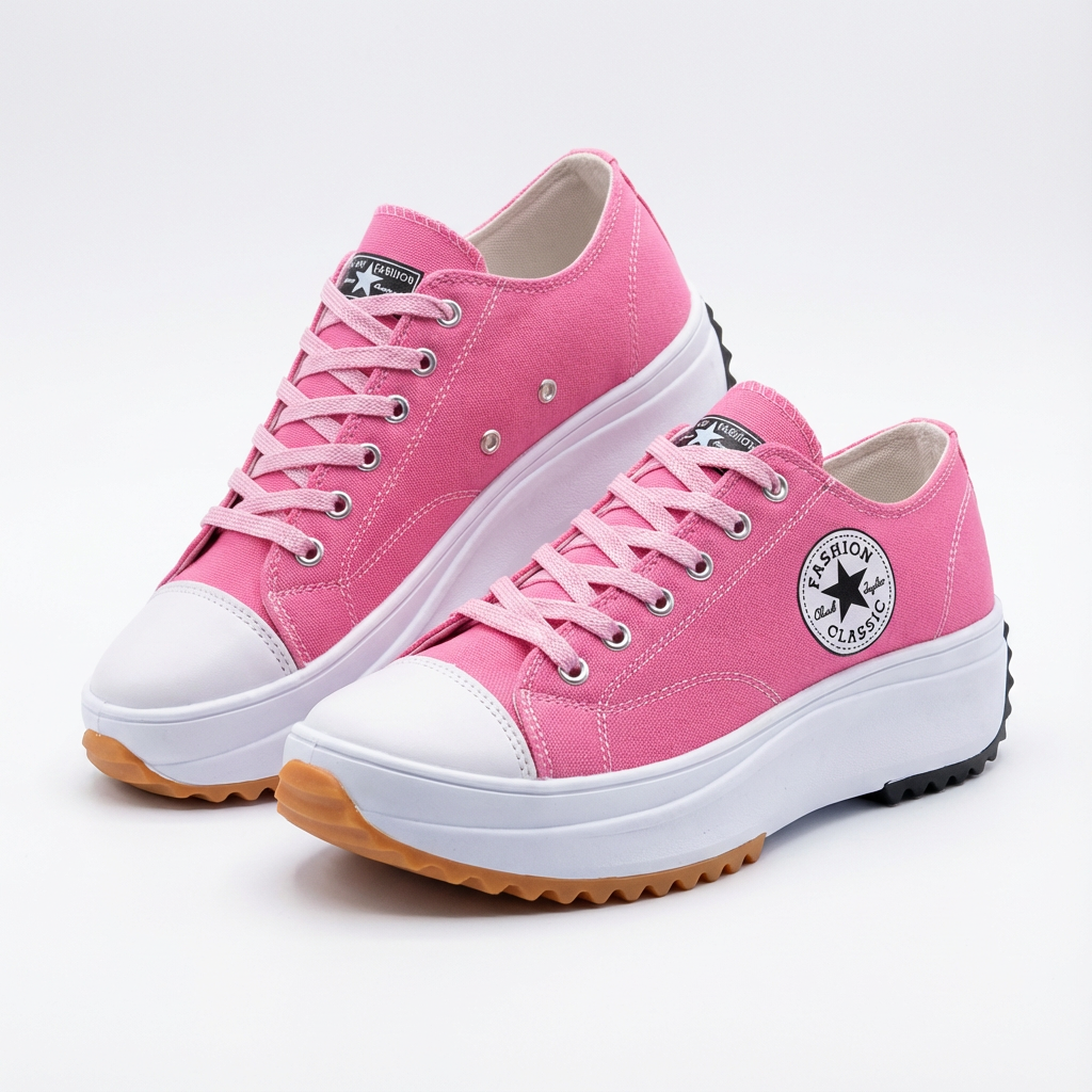 Janet | Scarpe con Zeppa e Lacci da Donna