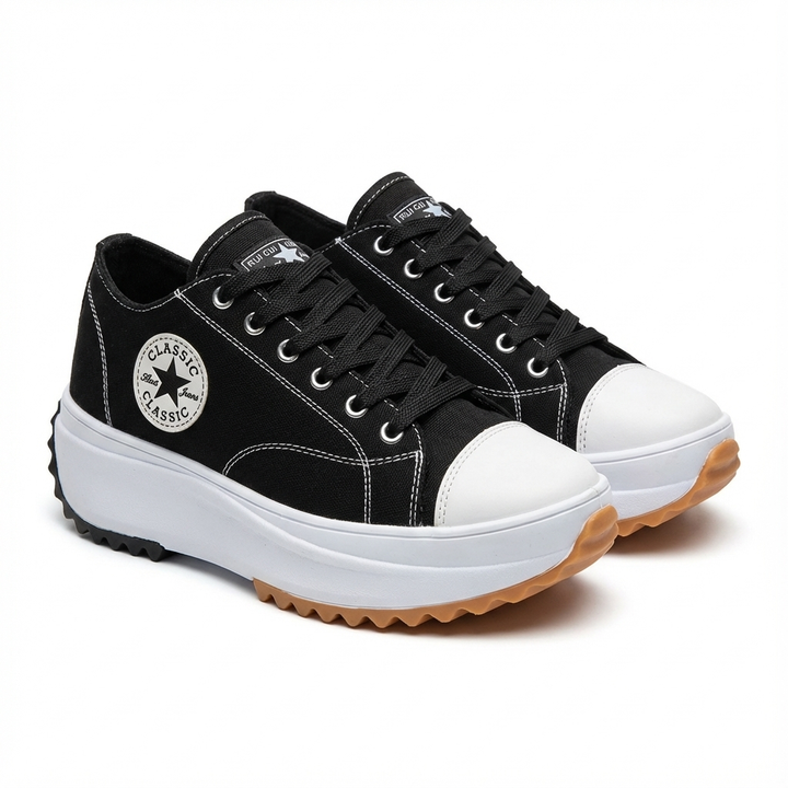 Janet | Scarpe con Zeppa e Lacci da Donna