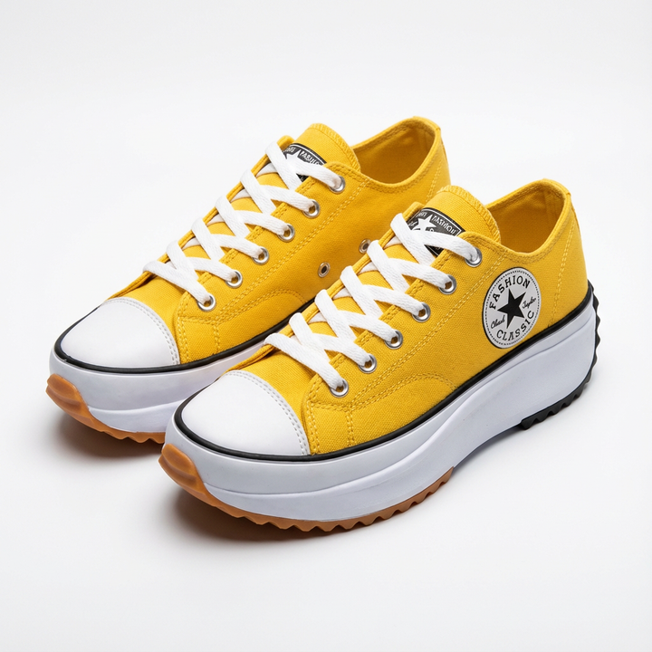 Janet | Scarpe con Zeppa e Lacci da Donna