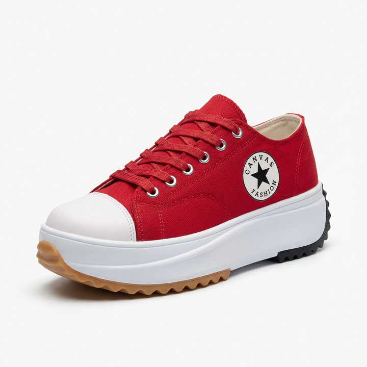 Janet | Scarpe con Zeppa e Lacci da Donna