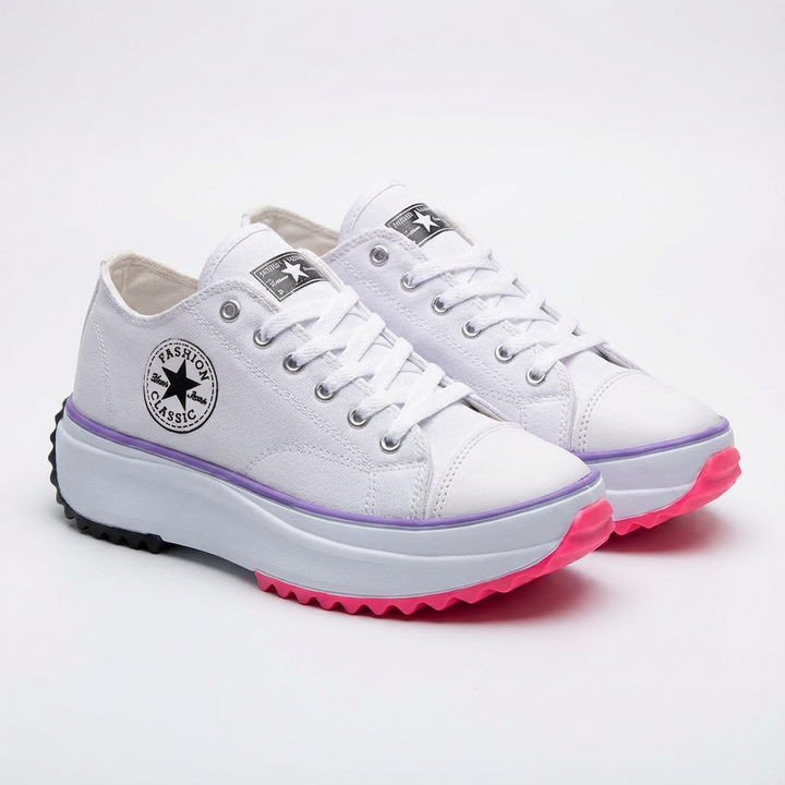 Janet | Scarpe con Zeppa e Lacci da Donna