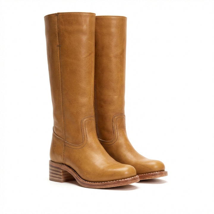 Jimena | Stivali Donna Alti Stivale Dritto Tacco Basso