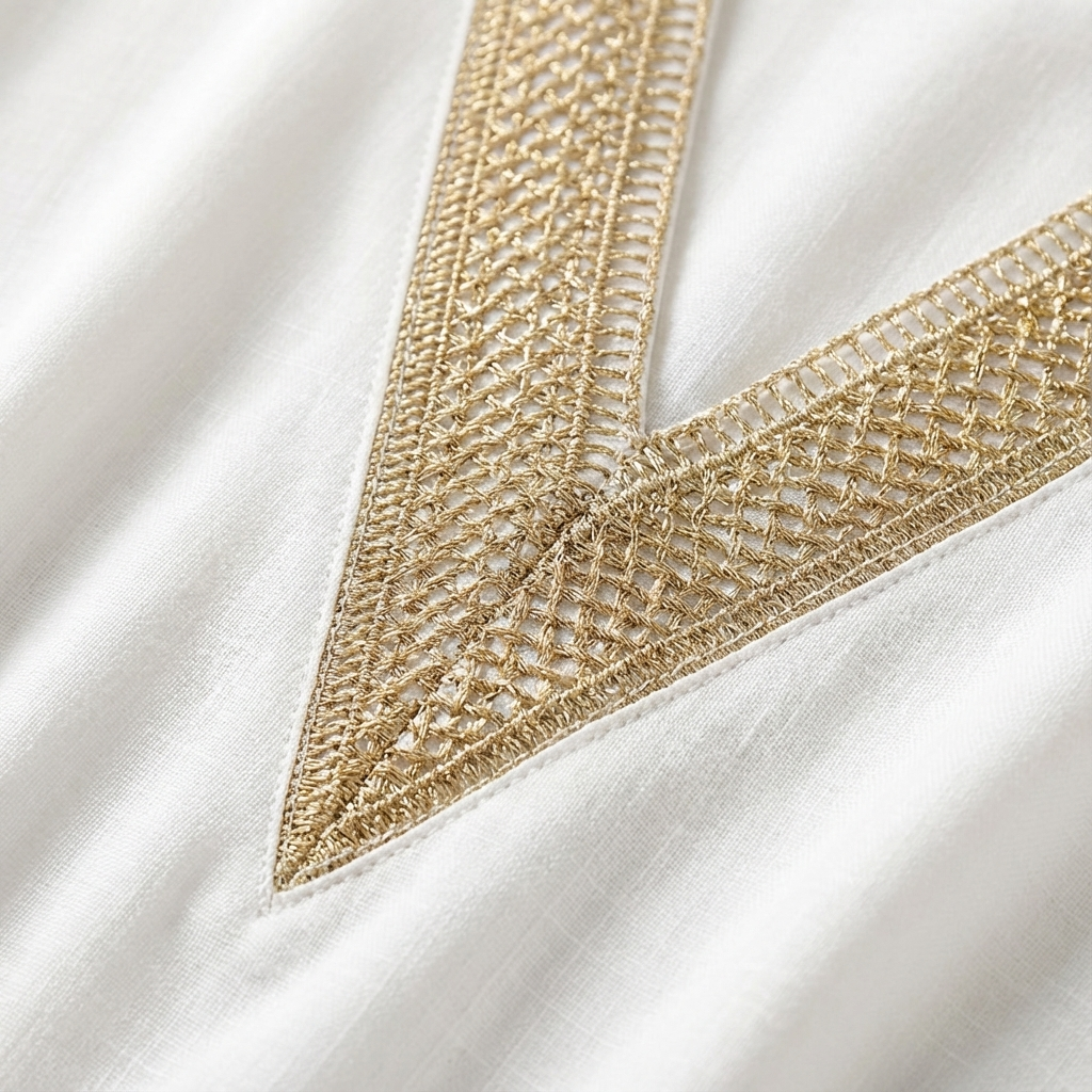 Kay | Blanco Vestido Midi Cruzado con Cuello en V para Mujer