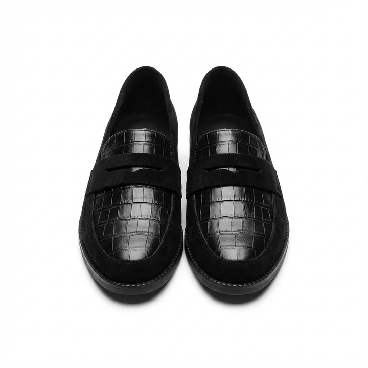 Kyla | Mocasines sin Cordones para Mujer Negro