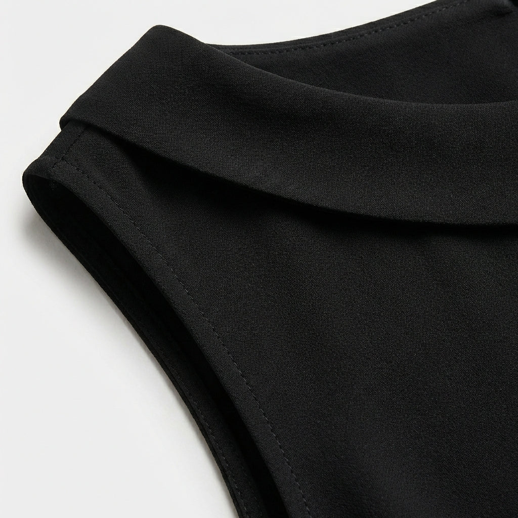 Laia | Mujer Top Sin Mangas Cuello Barco