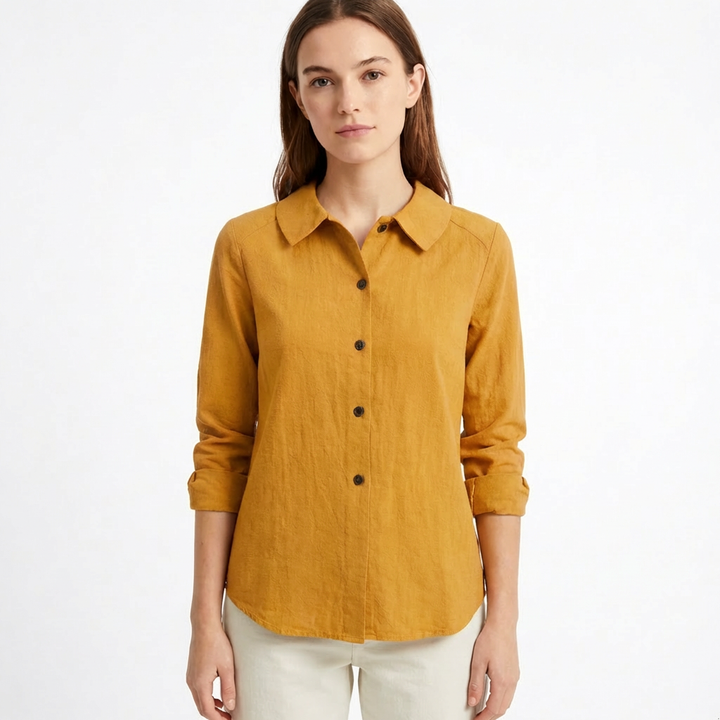 Laia | Sobrecamisa Holgada con Botones Mujer Casual