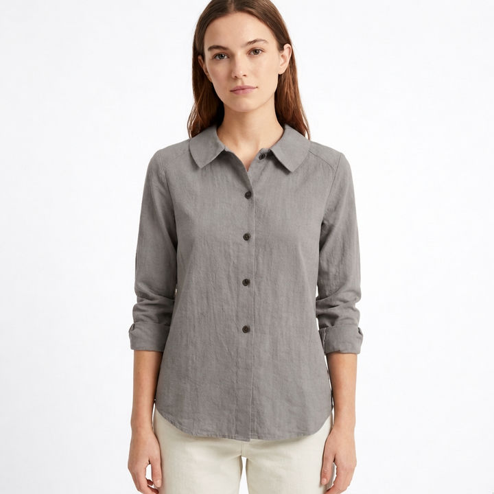 Laia | Sobrecamisa Holgada con Botones Mujer Casual