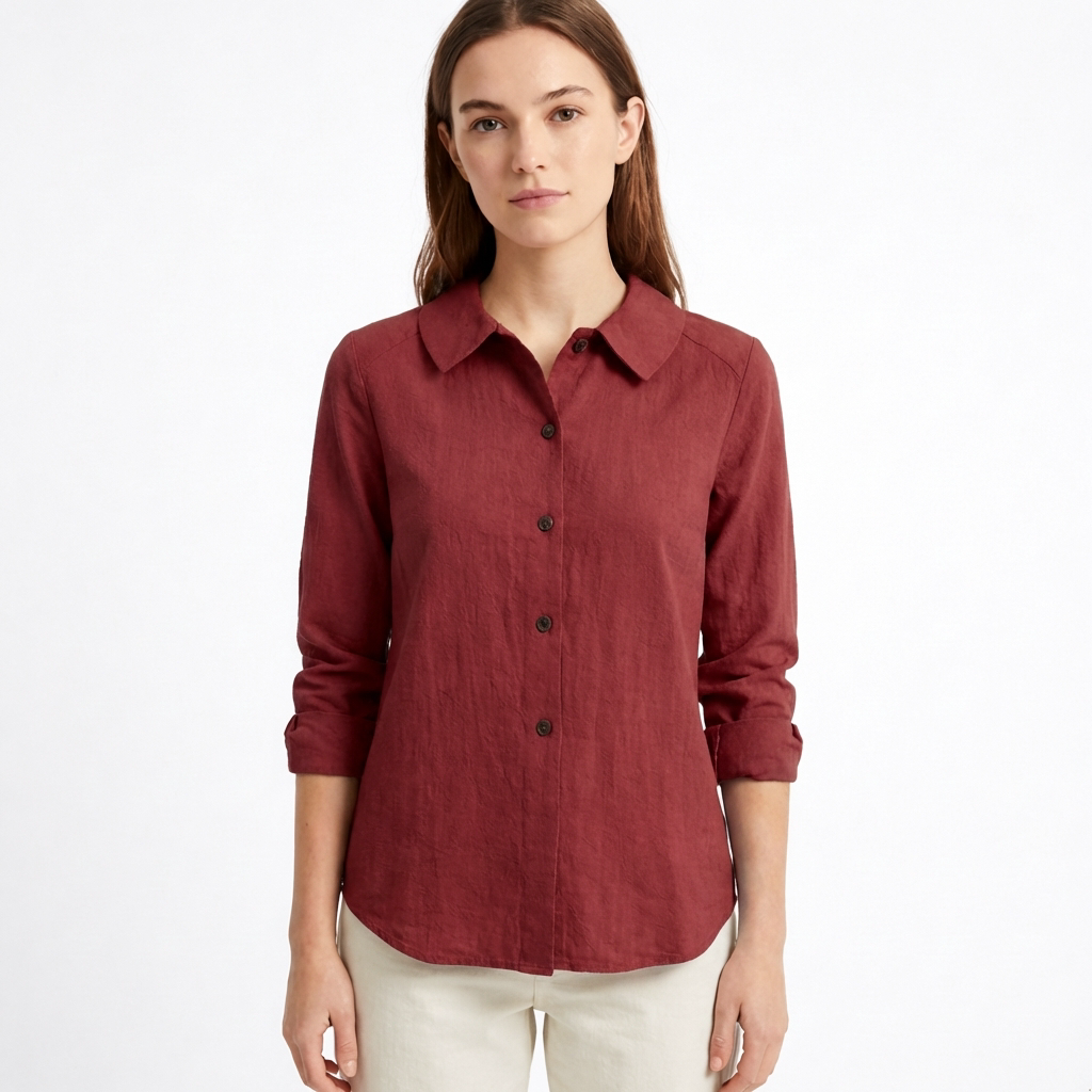 Laia | Sobrecamisa Holgada con Botones Mujer Casual