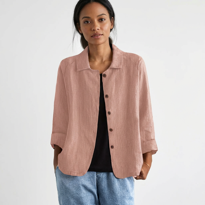Laia | Sobrecamisa Holgada con Botones Mujer Casual