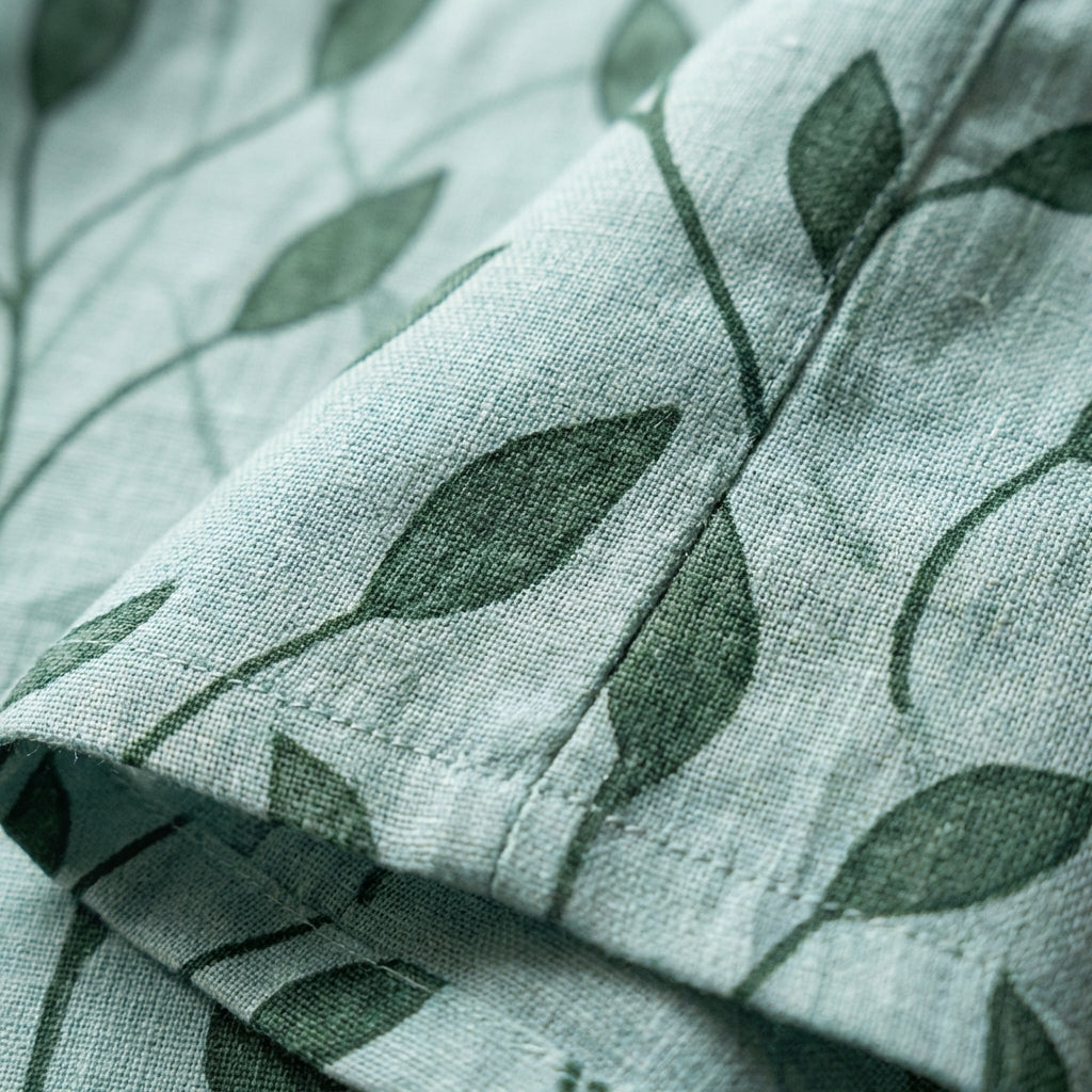 Laurel | Vestito Dritto Stampato con Foglie Donna Casual