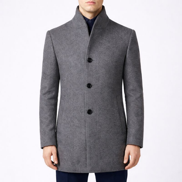 Lewis | Abrigo de cuello alto para hombre