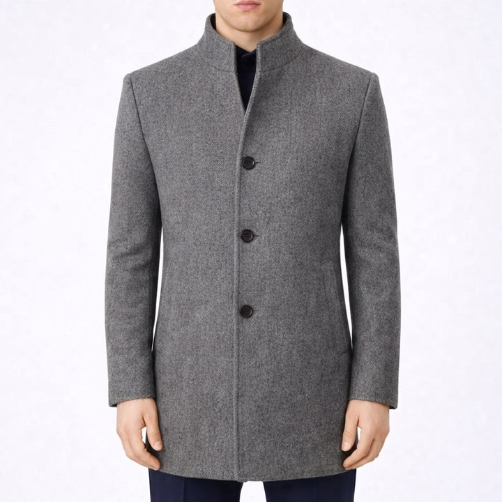 Lewis | Abrigo de cuello alto para hombre