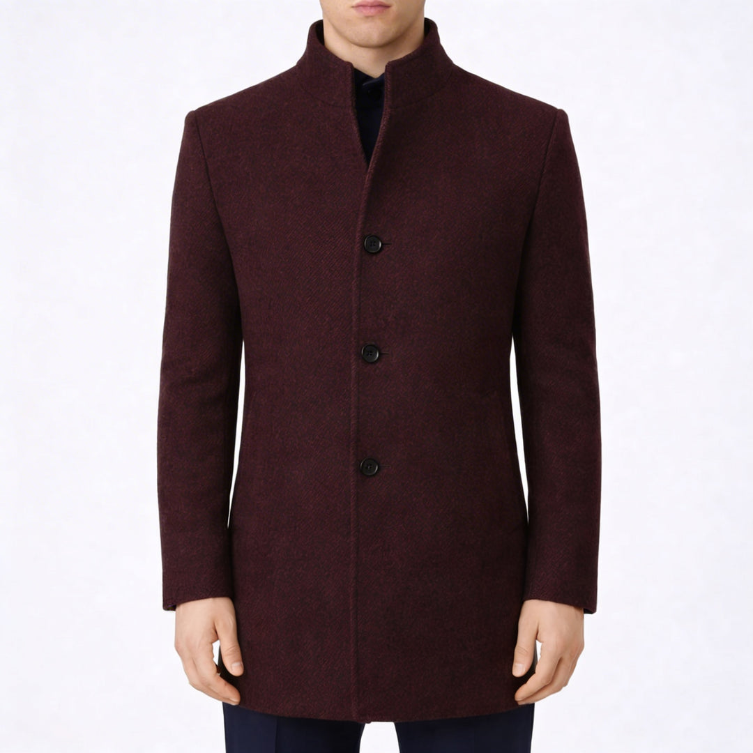 Lewis | Abrigo de cuello alto para hombre