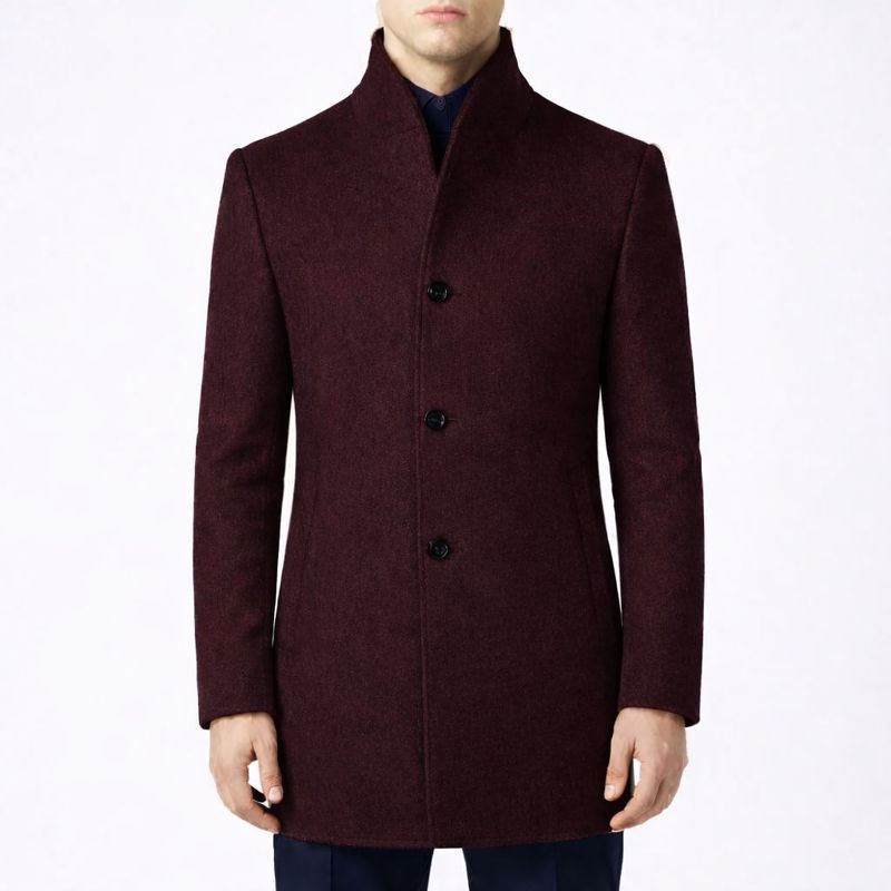 Lewis | Abrigo de cuello alto para hombre