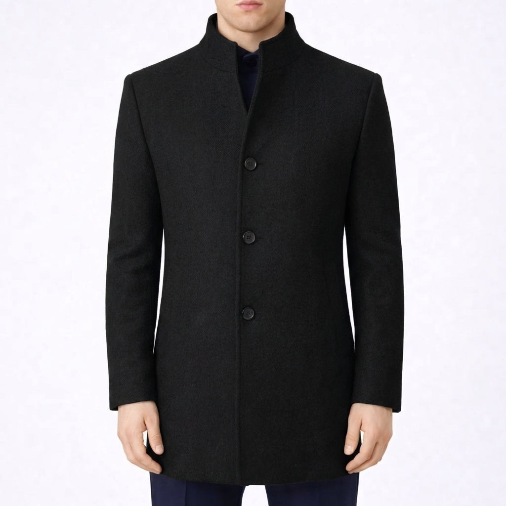 Lewis | Abrigo de cuello alto para hombre