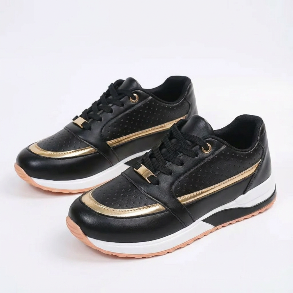 Lilly | Scarpe con Zeppa e Lacci da Donna