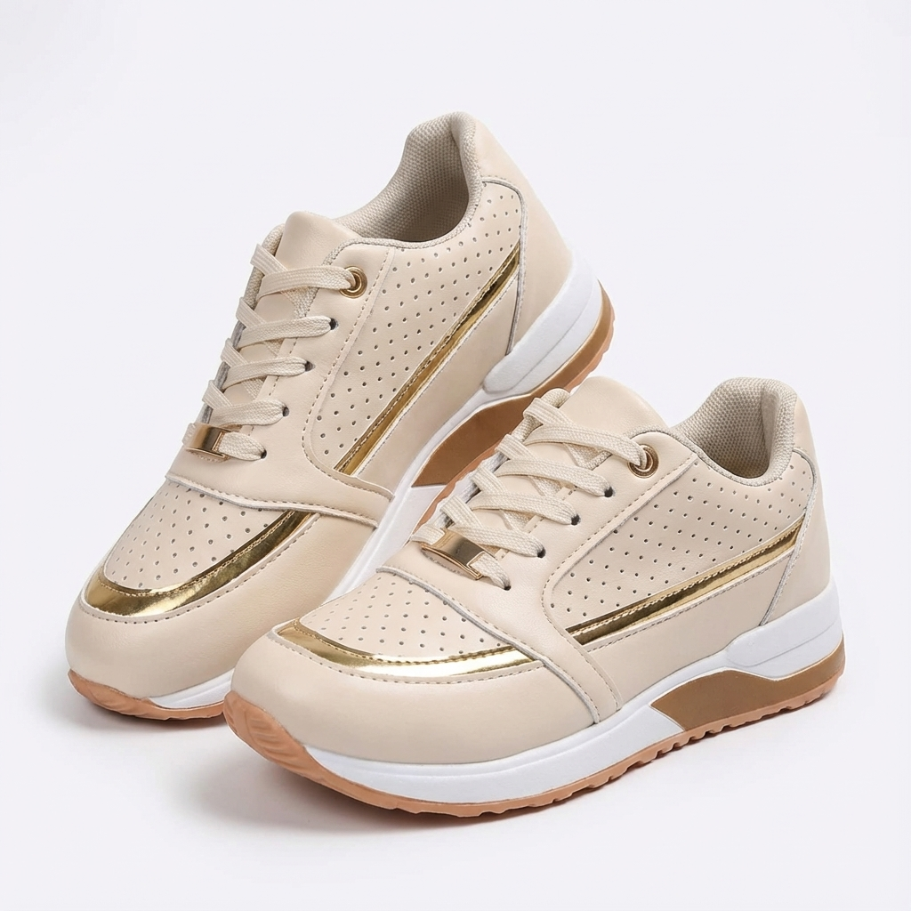 Lilly | Scarpe con Zeppa e Lacci da Donna