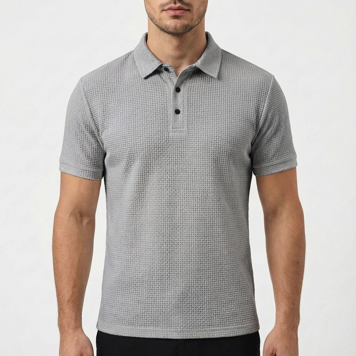 Lionel | Camisa de Hombre Texturizada con Botones