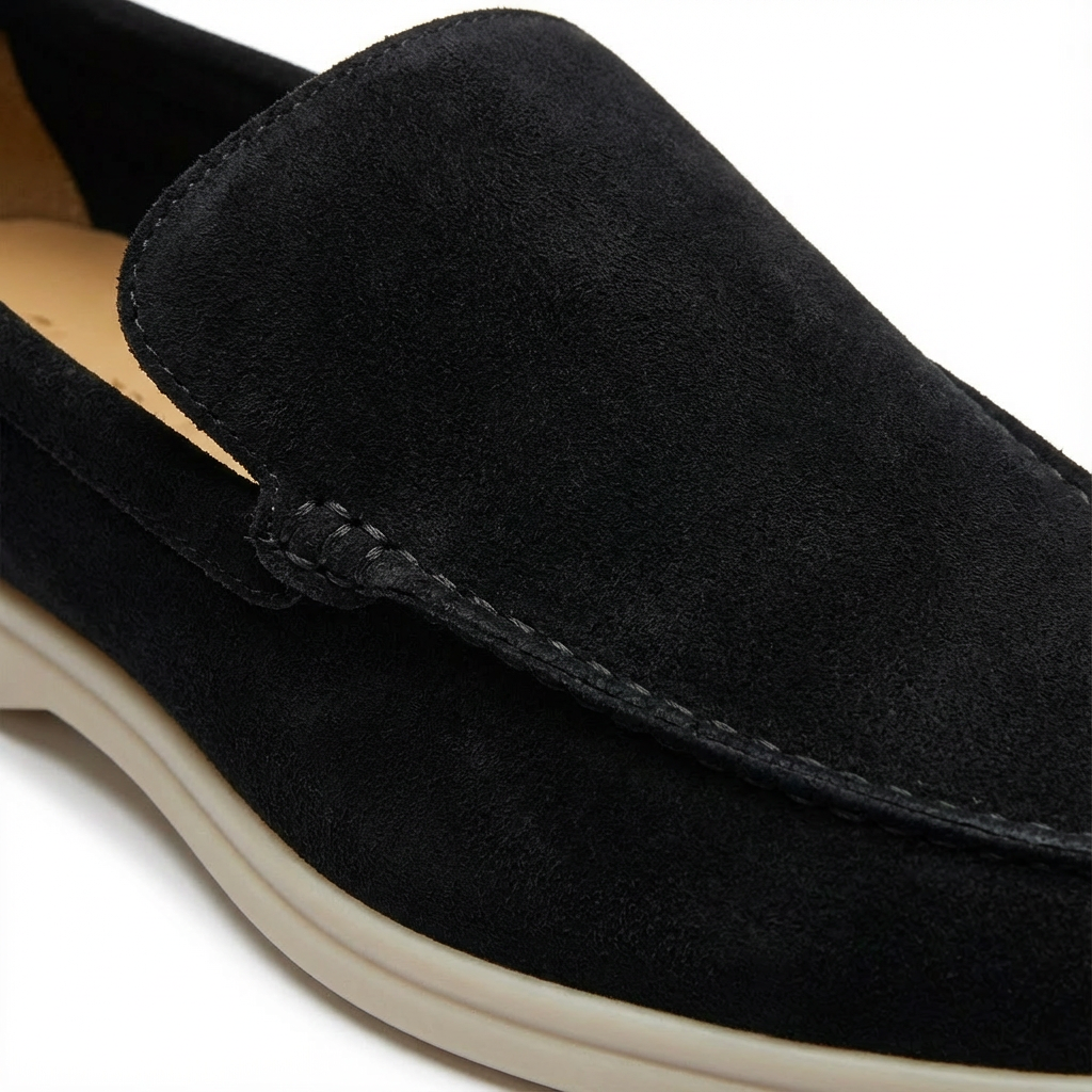 Lucas | Hombre Mocasines Slip-On Con Suela Contrastante Y Costuras Mocasín | Casual