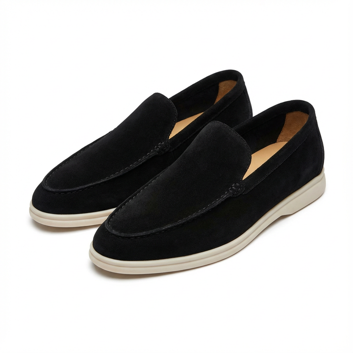 Lucas | Hombre Mocasines Slip-On Con Suela Contrastante Y Costuras Mocasín | Casual