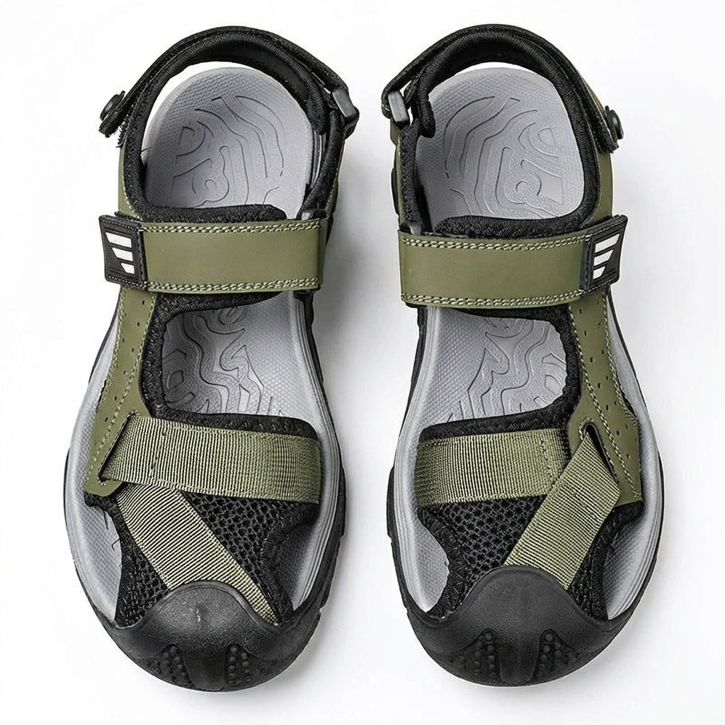 Lucas | Sandali Uomo con Punta Protetta e Cinghie Regolabili | Escursionismo
