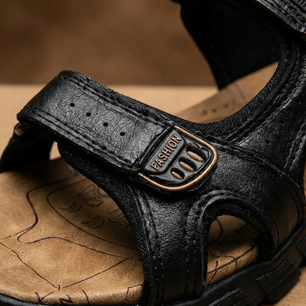 Lucas | Sandali da Trekking Unisex con Chiusure a Strappo e Suola Antiscivolo | Avventura