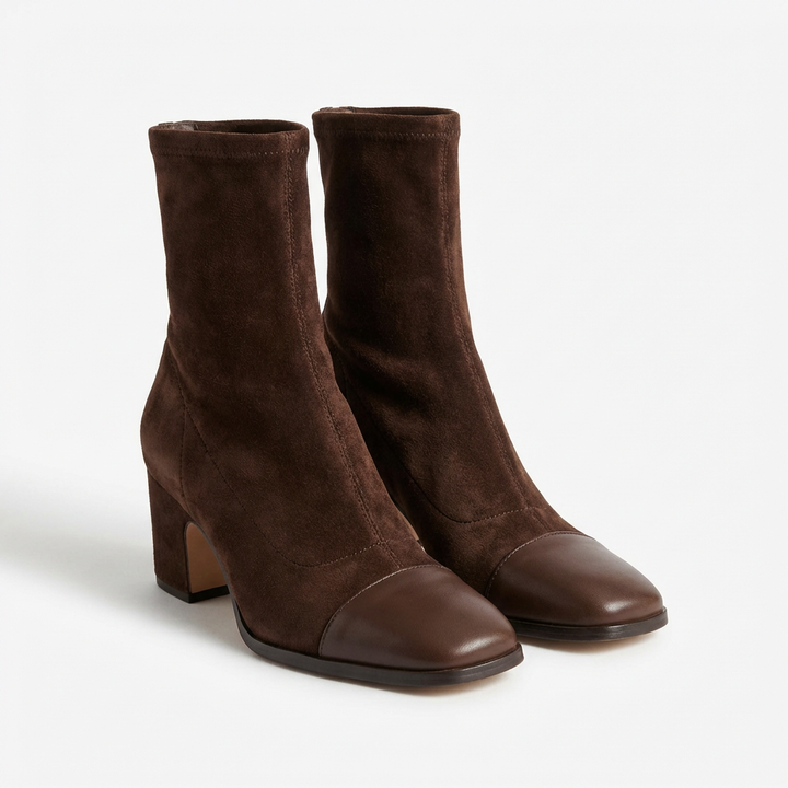 Lucía | Stivaletti con Tacco a Blocco da Donna