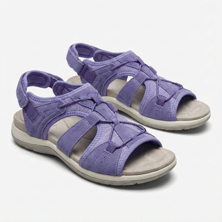 Lucia | Mujer Sandalias Deportivas Con Cierres Ajustables Y Puntera Abierta | Activo