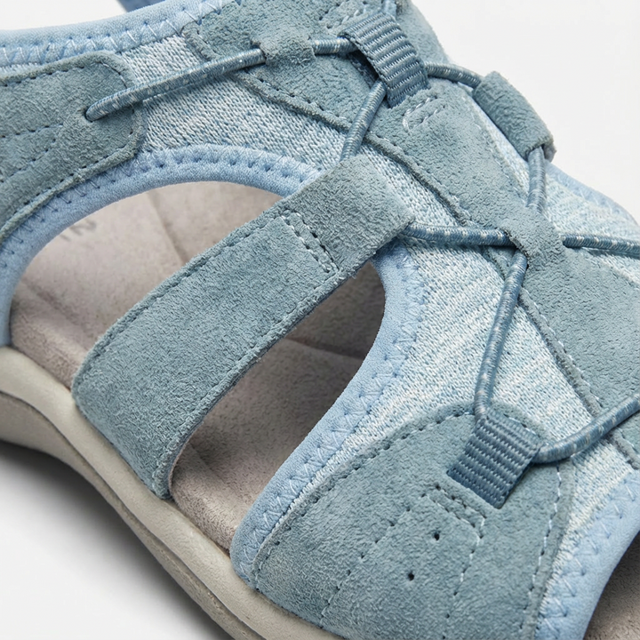 Lucia | Mujer Sandalias Deportivas Con Cierres Ajustables Y Puntera Abierta | Activo