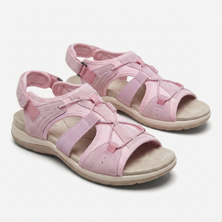 Lucia | Mujer Sandalias Deportivas Con Cierres Ajustables Y Puntera Abierta | Activo