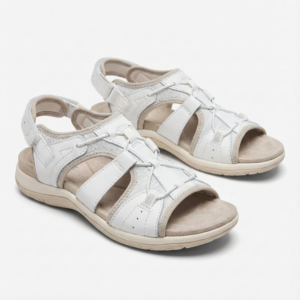 Lucia | Mujer Sandalias Deportivas Con Cierres Ajustables Y Puntera Abierta | Activo