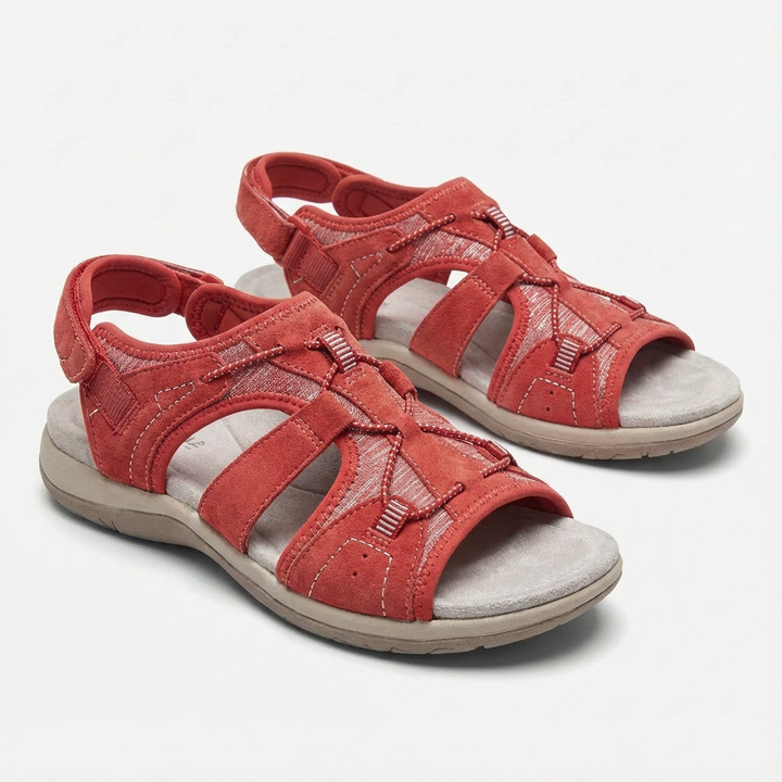 Lucia | Mujer Sandalias Deportivas Con Cierres Ajustables Y Puntera Abierta | Activo