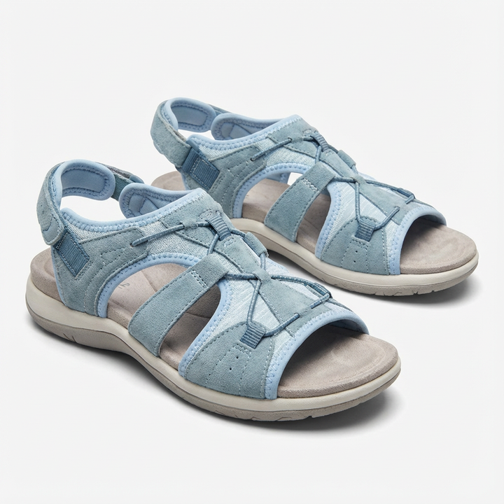 Lucia | Mujer Sandalias Deportivas Con Cierres Ajustables Y Puntera Abierta | Activo