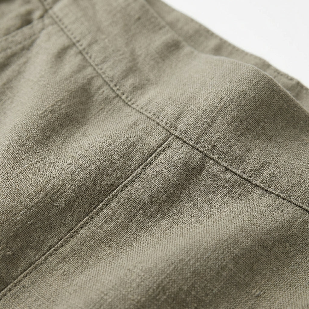 Lucia | Pantalone Culotte Donna con Orlo Asimmetrico e Taglio Largo | Informale