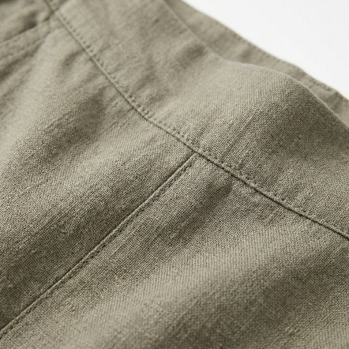 Lucia | Pantalone Culotte Donna con Orlo Asimmetrico e Taglio Largo | Informale