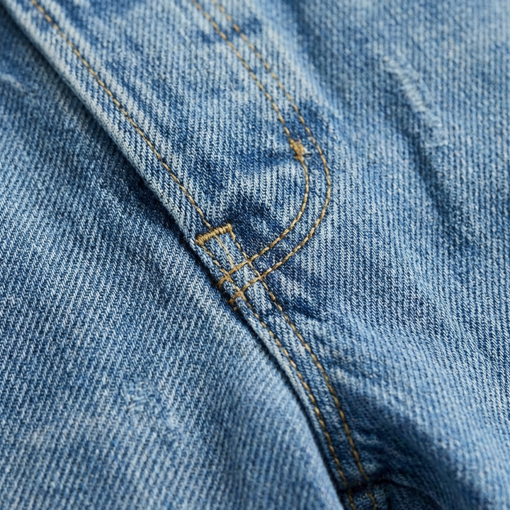 Lucia | Jeans Donna Con Gamba Curva E Cuciture Decorative | Moderno