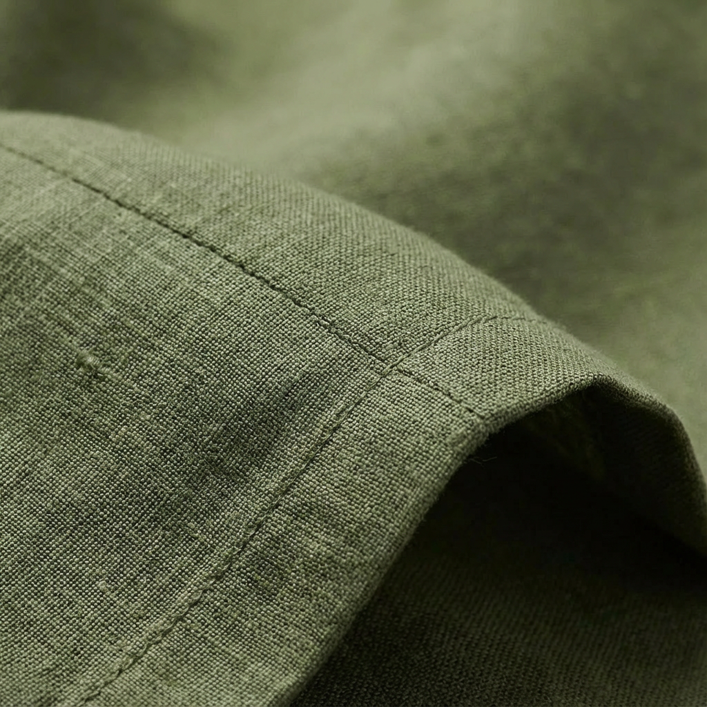 Luna | Abito lungo da donna con scollo all'americana e tasche laterali | Elegante