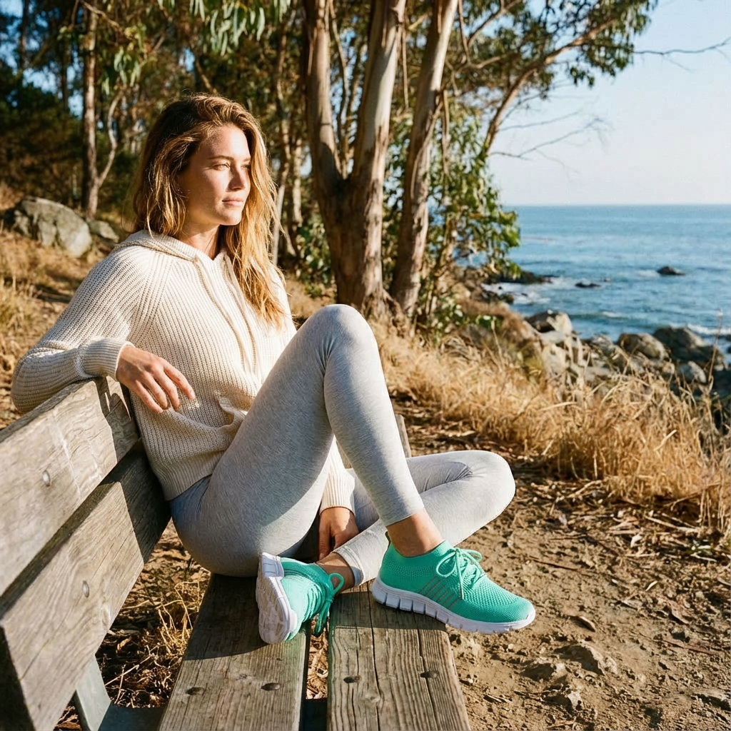 Luna | Scarpe da corsa donna con tessuto traspirante e lacci | Sportive