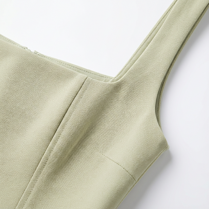 Mandy | Vestido midi acampanado sin mangas para mujer