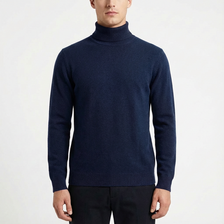 Manuel | Maglione a Collo Alto Slim da Uomo