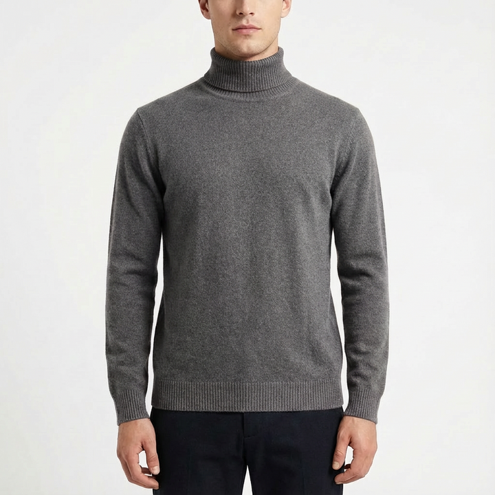 Manuel | Maglione a Collo Alto Slim da Uomo